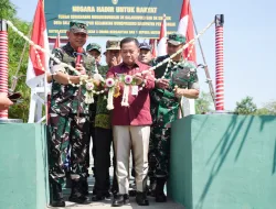 Pangdam Resmikan Jembatan Garuda, Akses Warga Galangpengampon Pekalongan Kembali Terhubung