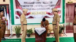 Khasan Basri Resmi Dilantik Jadi Pj Kepala Desa Pendowo, Camat Bodeh Tekankan Netralitas Jelang Pilkades 2026