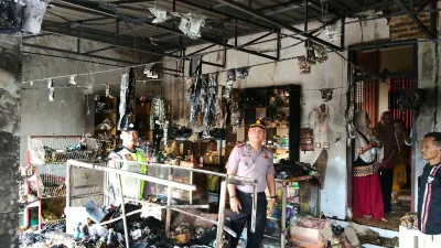 Toko di Jetakkidul Pekalongan Terbakar, Kerugian Ditaksir Rp100 Juta