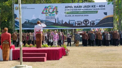 Hari Jadi ke-404, Sukirman Ajak Seluruh Elemen Bersatu Bangun Kabupaten Pekalongan