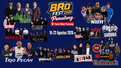 BRO Fest 2026 Hadir di Pemalang, Wali hingga Kotak Siap Meriahkan Pantai Widuri, Ada Hadiah Mobil