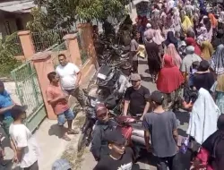 Diantar Ratusan Warga, Sudiarto Resmi Daftar Bakal Calon Kepala Desa Botekan