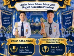 Bulan Bahasa 2026, SMPN 1 Watukumpul Borong Juara 1 Lomba Poster dan Pidato Bahasa Indonesia